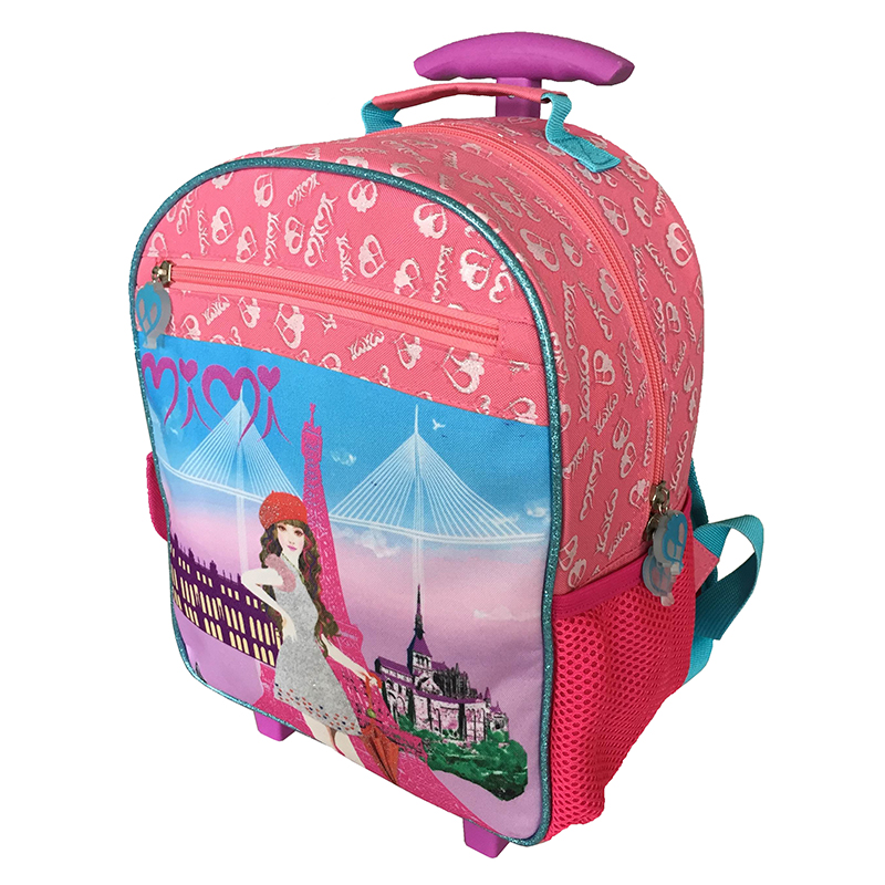 حقيبة عربة المدرسة للأطفال