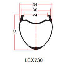 رسم حافة الحصى LCX730