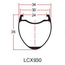 رسم حافة الحصى LCX930