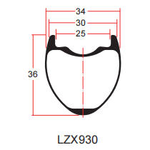 رسم حافة الحصى LZX930