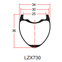 رسم حافة الحصى LZX730