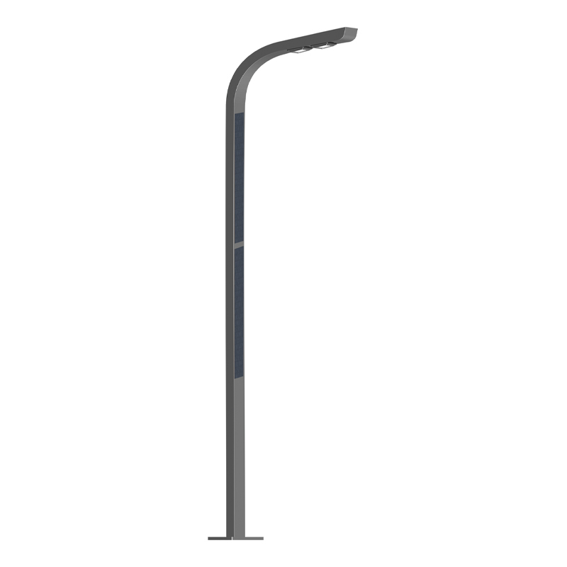 40W LED Solar Street Light With Solar Frame Wrap On Pole 2FSG066-NEWLIGHT ENERGY