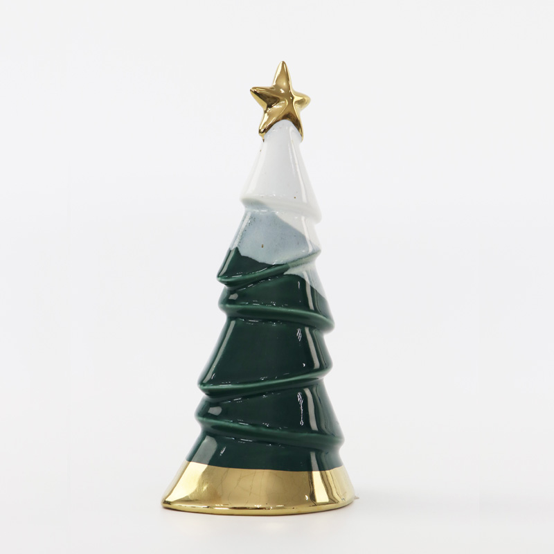 شجرة عيد الميلاد السيراميك البسيطة