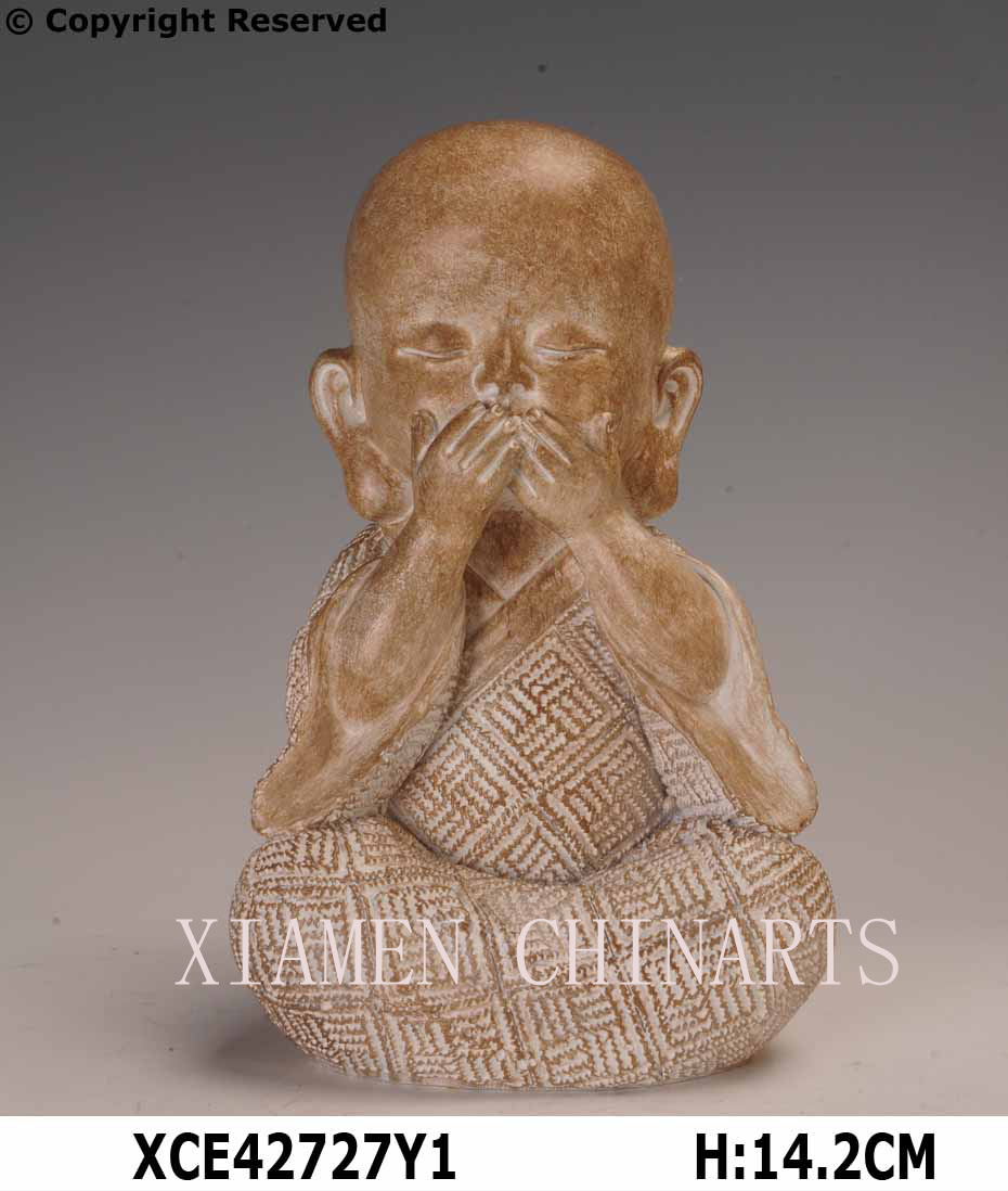 الصفحة الرئيسية ديكو الراتنج بوذا تمثال الطفل XCE42727Y1