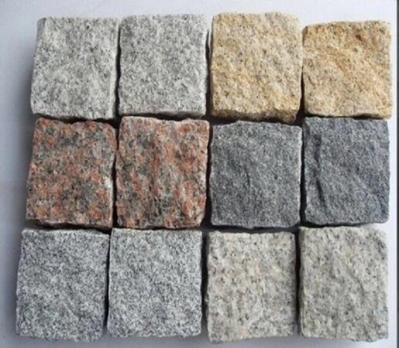 أعلى جودة الجرانيت الطبيعي مصقول الرصف مكعب الحجر للحجر المناظر الطبيعية
