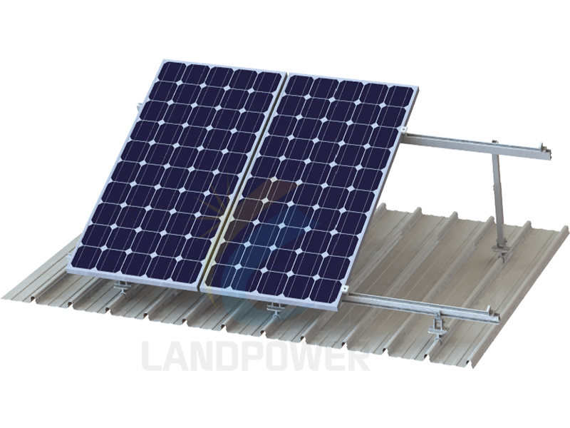 إمالة قابل للتعديل أنظمة تصاعد السقف الشمسي
