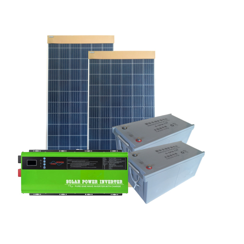 24 فولت 1000W المنزل إكمال نظام الطاقة الشمسية الشبكة