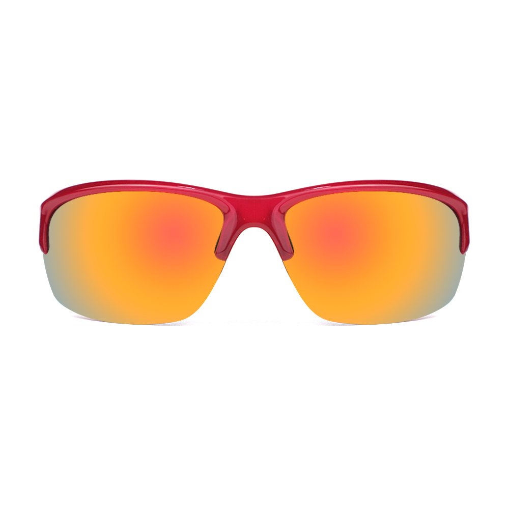 نظارات شمسية عالية الجودة للجنسين لركوب الدراجات في الهواء الطلق، نظارات رياضية من قطعة واحدة، نظارات رياضية TR90 للحماية من الأشعة فوق البنفسجية للرجال