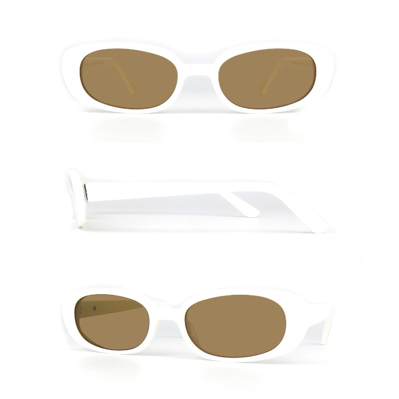 2022 جديد مخصص شعار بالجملة موضة الرجال الاتجاه النظارات الشمسية السيدات عالية الجودة البيضاوي خلات إطار نظارات شمسية النساء النظارات الشمسية