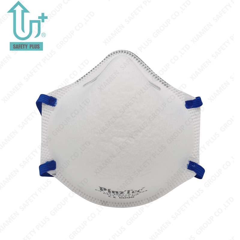 قناع حماية FFP1 Nr Filter Ratingmask مناسب للتنفس على شكل كوب تنفسي، قناع غبار