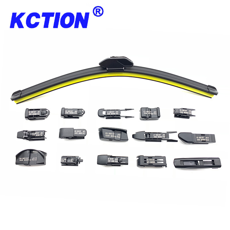 Kction Multi 18 موصلات شفرة ممسحة ناعمة بدون عظم