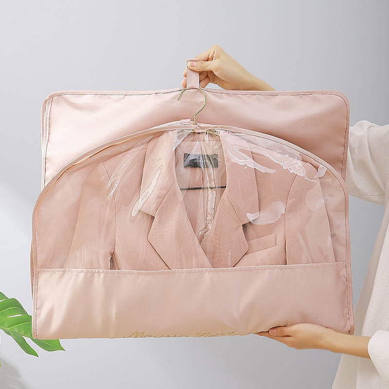 حقيبة ملابس عملية قابلة للطي شعار مخصص حقيبة تعبئة الملابس حقيبة ملابس مقاومة للغبار