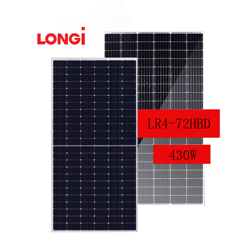 الألواح الشمسية الأكثر كفاءة من Longi الشركة المصنعة للألواح الشمسية بقدرة 400 وات