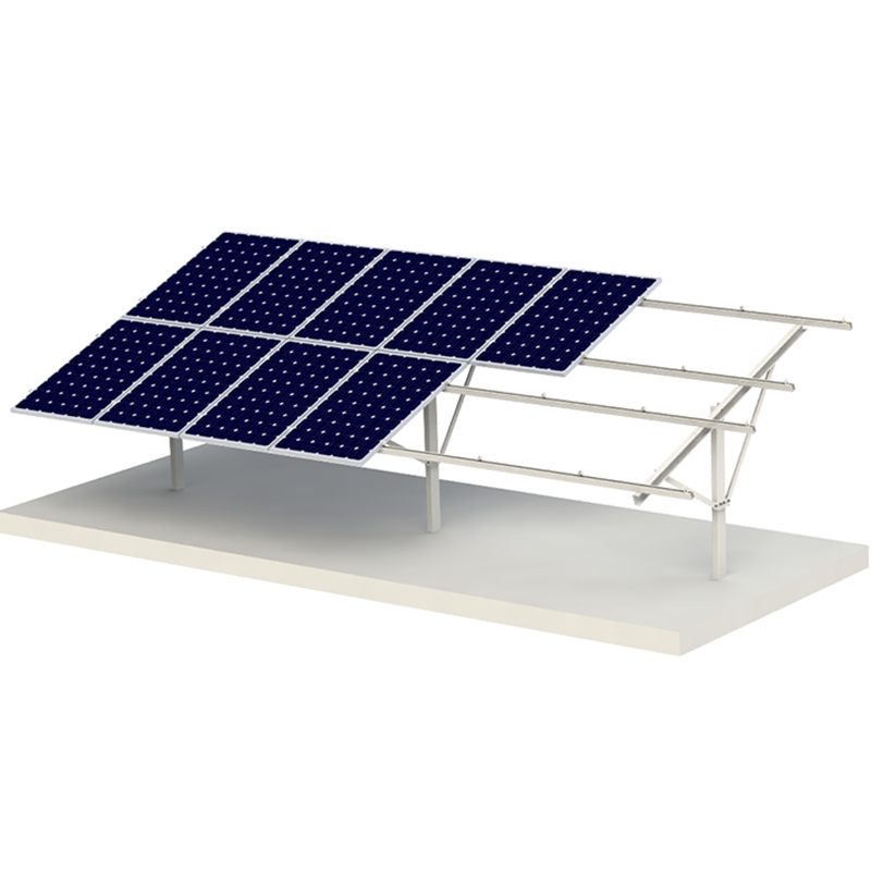 نظام تركيب الطاقة الشمسية كومة الأرض من الألومنيوم رائج البيع لمزرعة الطاقة الشمسية التجارية أو الزراعية
