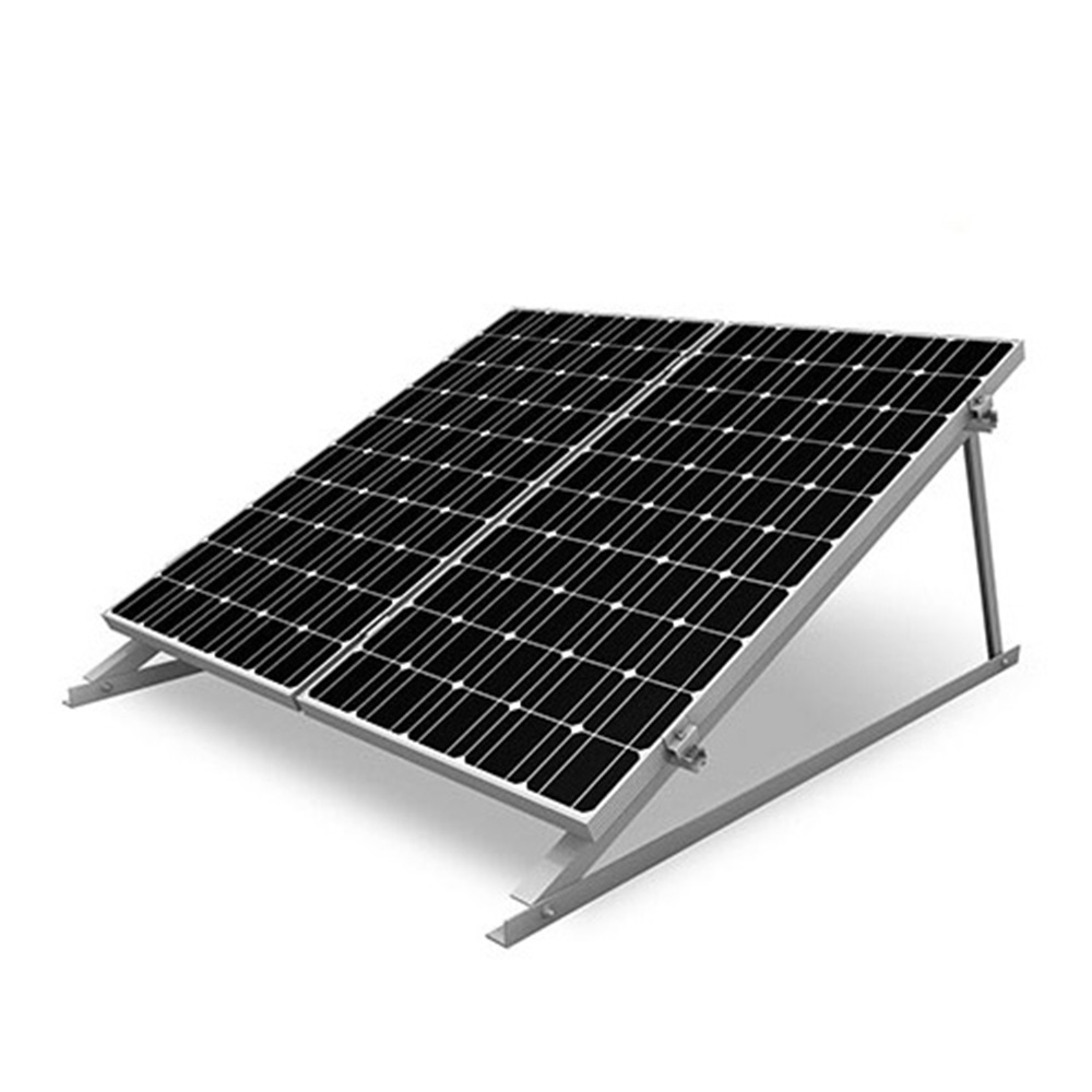 OEM مثلث لوحة للطاقة الشمسية حامل سقف مسطح طقم تركيب الطاقة الشمسية