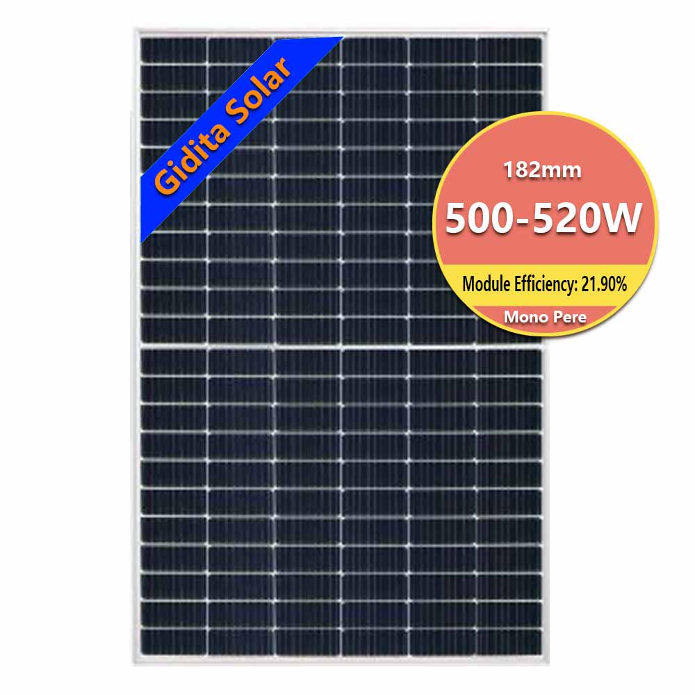 لوحة شمسية عالية الكفاءة، لوحة شمسية عالية الكفاءة، لوحة شمسية 500 وات 510 وات 520 وات
