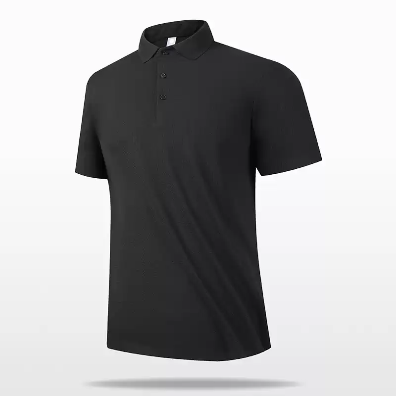 Men Quick Dry Polo Shirt Outdoor Casual Golf Shirt